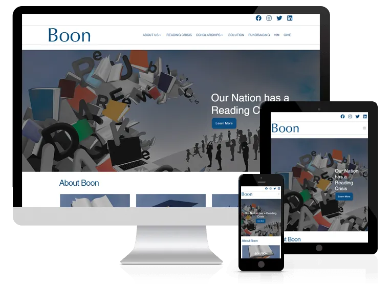 Website Design Portfolio Screenshot 1