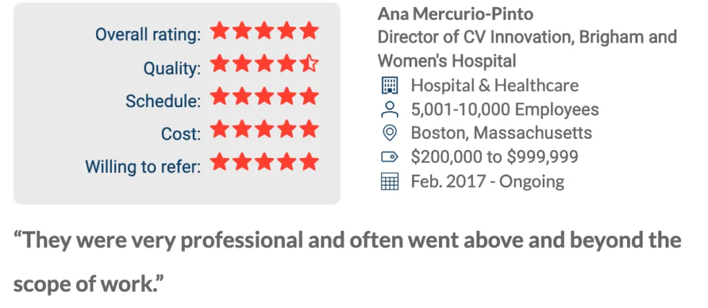 Clutch review by Director of CV Innovation, Brigham and Women's Hospital