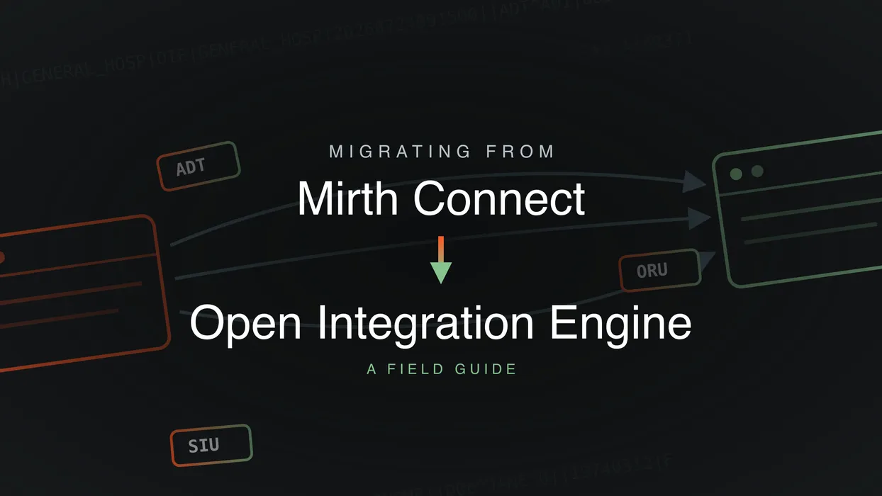 Migrating Mirth Connect to Open Integration Engine blog post