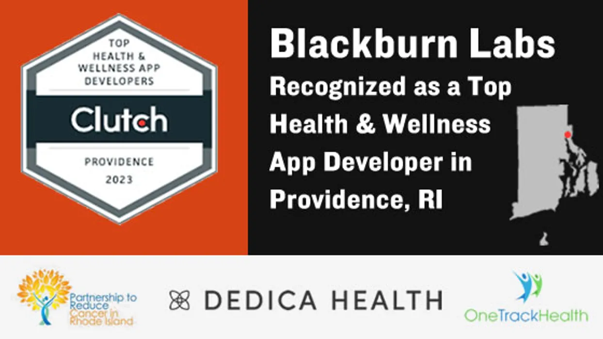 Blackburn Labs: Recognized as a Top Health and Wellness App Developer in Providence blog post
