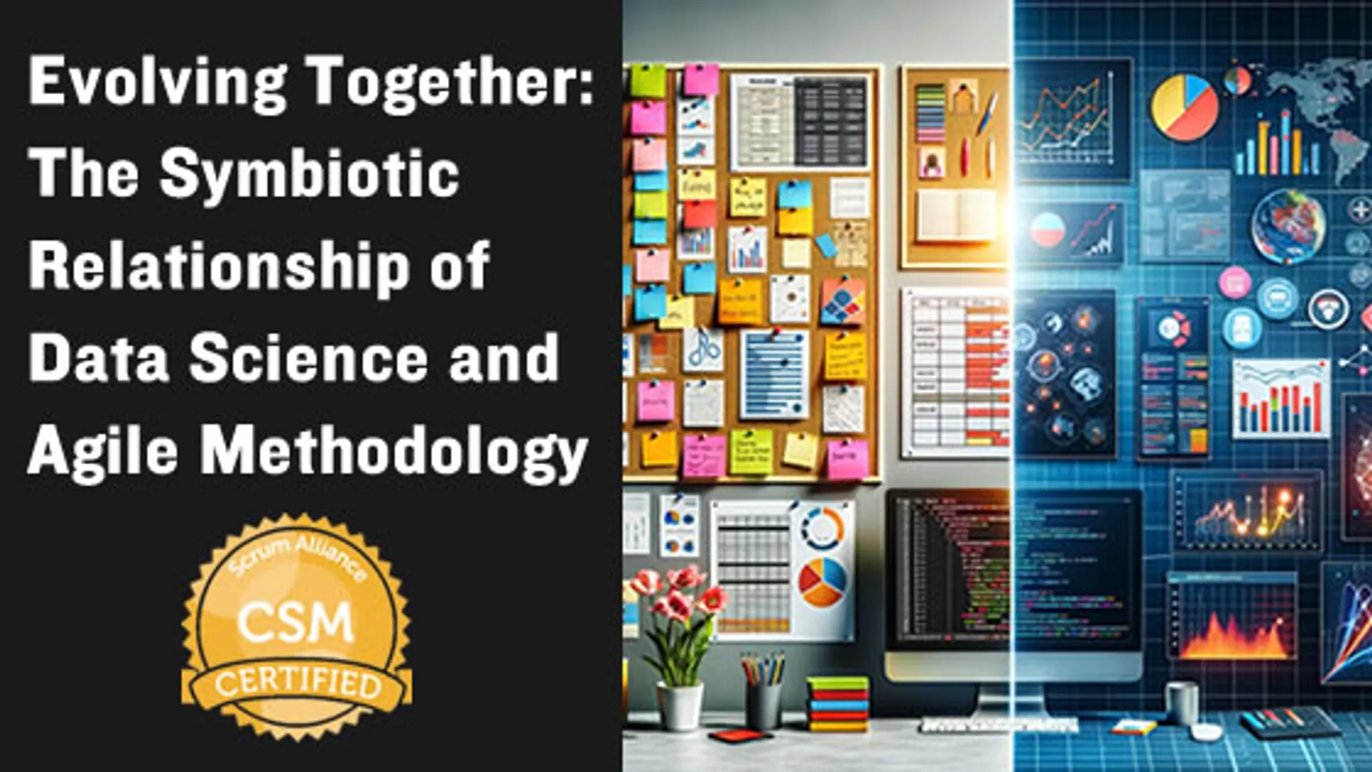 Cover for Evolving Together: The Symbiotic Relationship of Data Science and Agile Methodology
