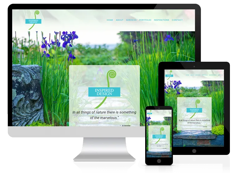 Inspired Design RI Website Design