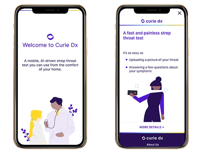 CurieDx Screenshot
